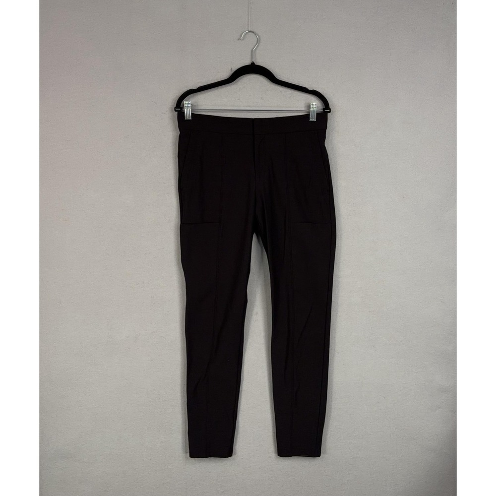Athleta Pants Womens 6 Black Wander Stash Skinny Ankle Pull On Hiking Athleisure